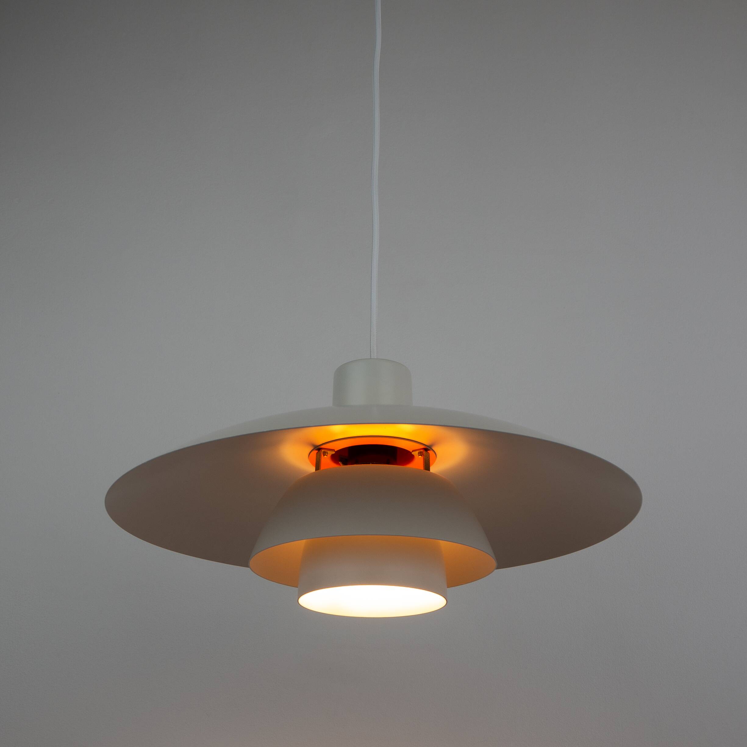 Pair of 2 vintage PH 4/3 lamps by Poul Henningsen, Louis Poulsen, 1966