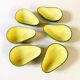 6 ceramic avocado ramekins Made in Portugal