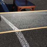 Golden mirror 113x38mm