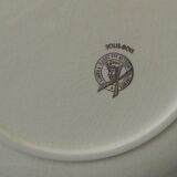 Set of 8 dessert plates in earthenware from ORCHIES. Model Underwood.