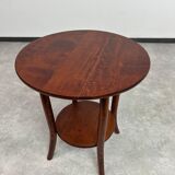 Curved wooden coffee table by Thonet