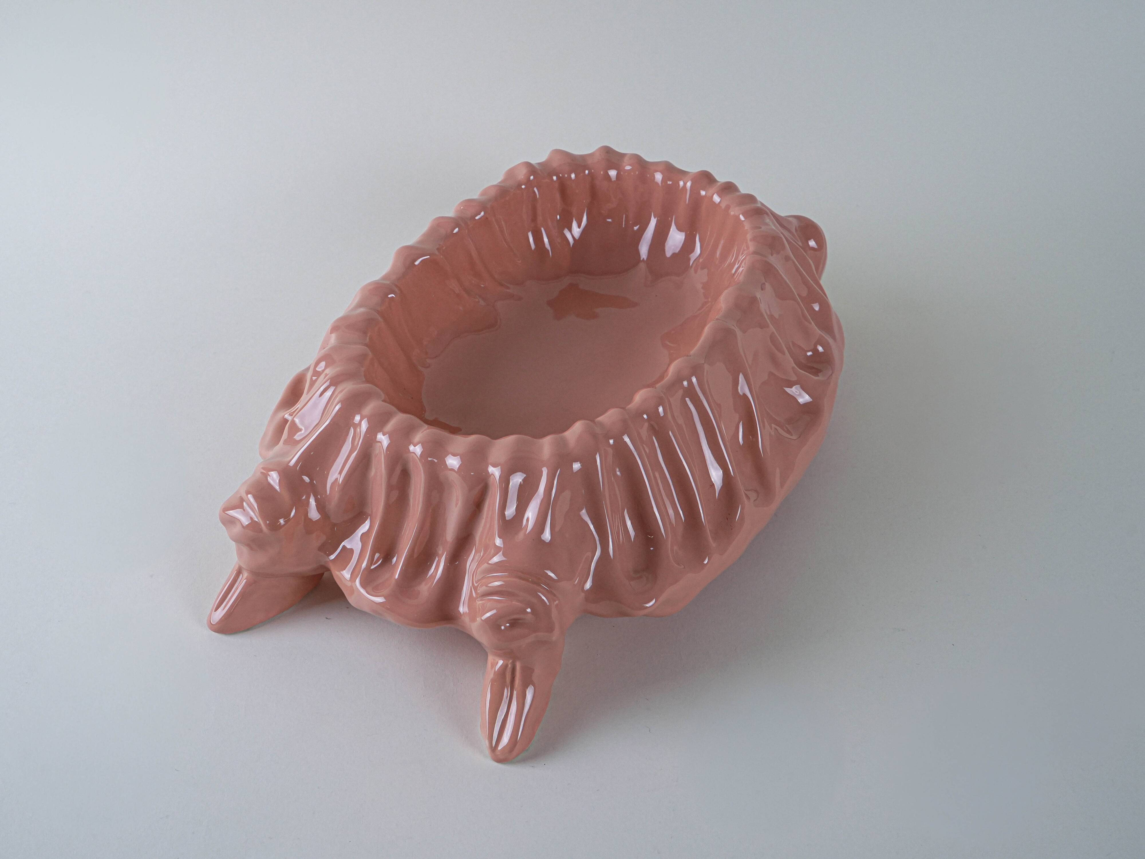 Ceramic bowl, Italian design, 1970s, designer: A.L. Rabitti, manufacturer: