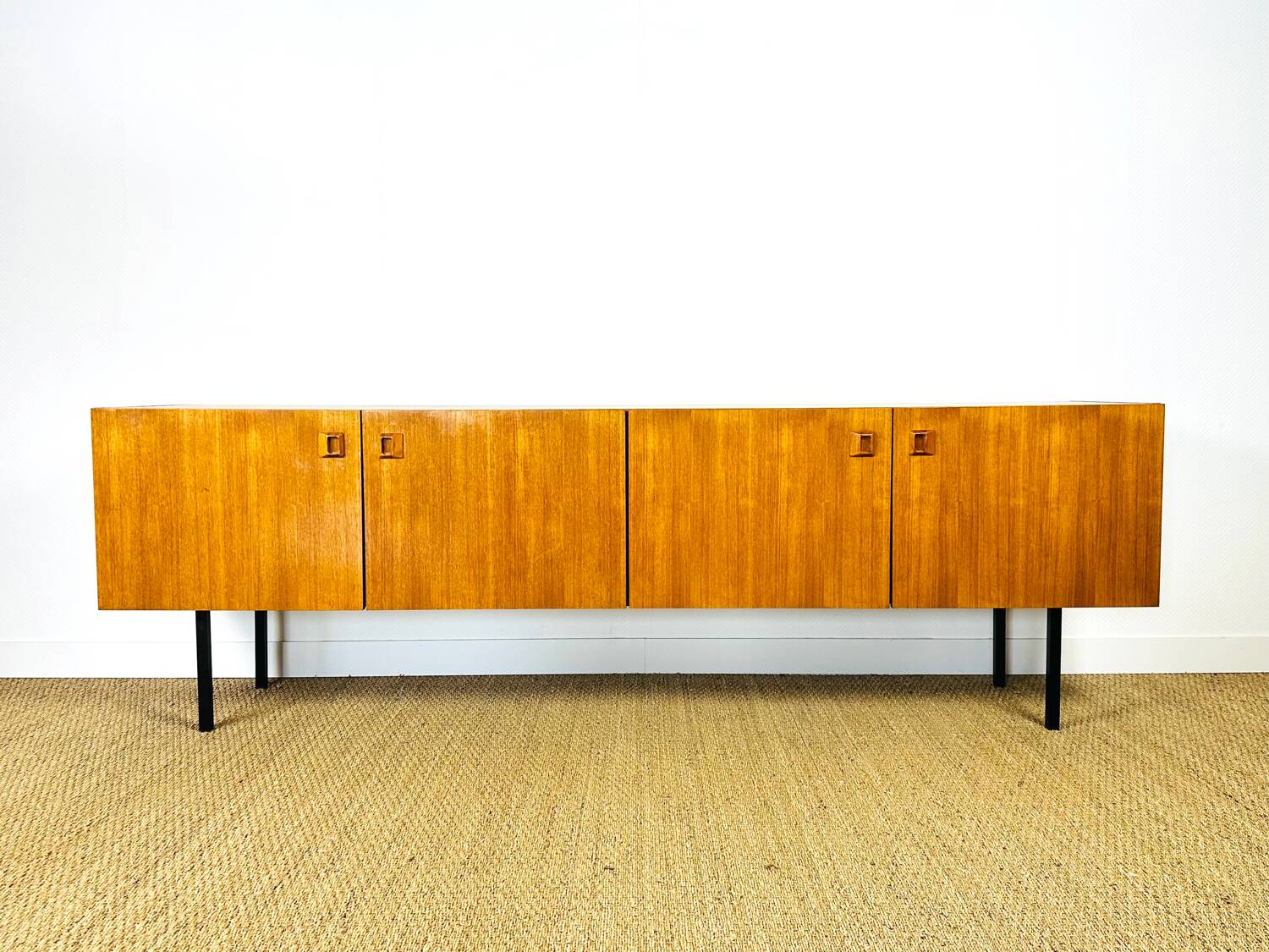 Scandinavian teak sideboard from the 1960s.