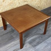 1960s/70s teak coffee table and side table by Glostrup Møbelfabrik Denmark
