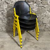 Series of 4 Chairs Lamm Parma
