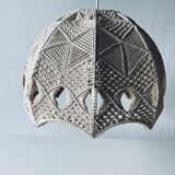 Bohemian macramé pendant light