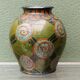 Glazed terracotta vase, Art Deco, signed René Nicole (1885-1960)