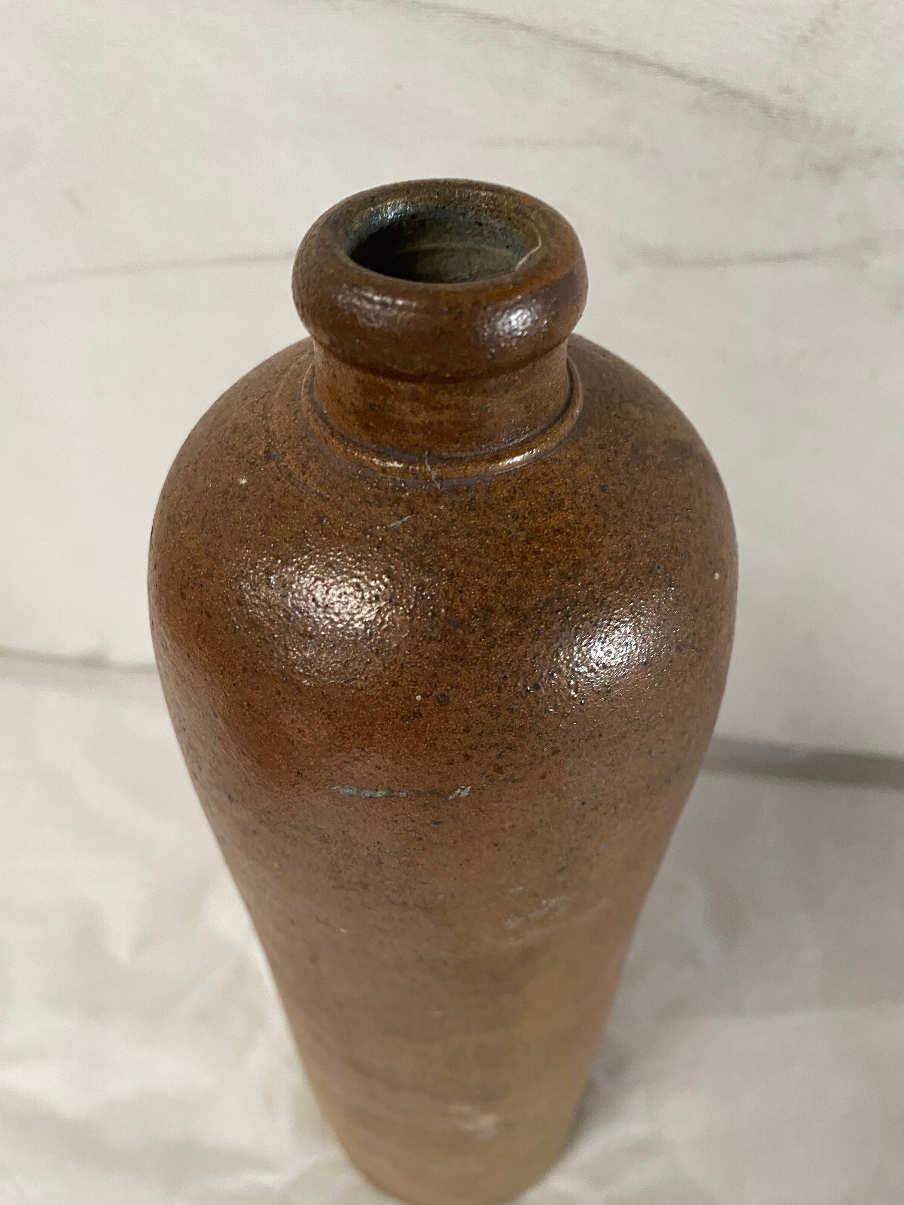 Old sandstone bottle