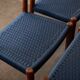 Danish Modern Teak Dining Chairs Model 77 Niels Otto Møller 1960s, Set of 6