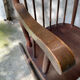 Rustic rocking chair