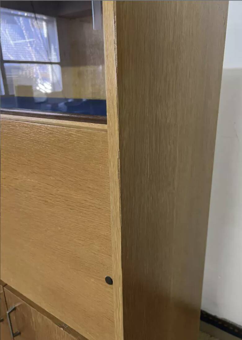 Small vintage secretary cabinet