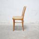 Chaise cannée vintage par J. Hoffmann, éditions Thonet