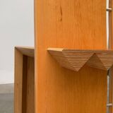 Postmodern chair with a high backrest