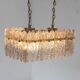 Lustre en cristal "Carl Fagerlund" d'Orrefors, Suède