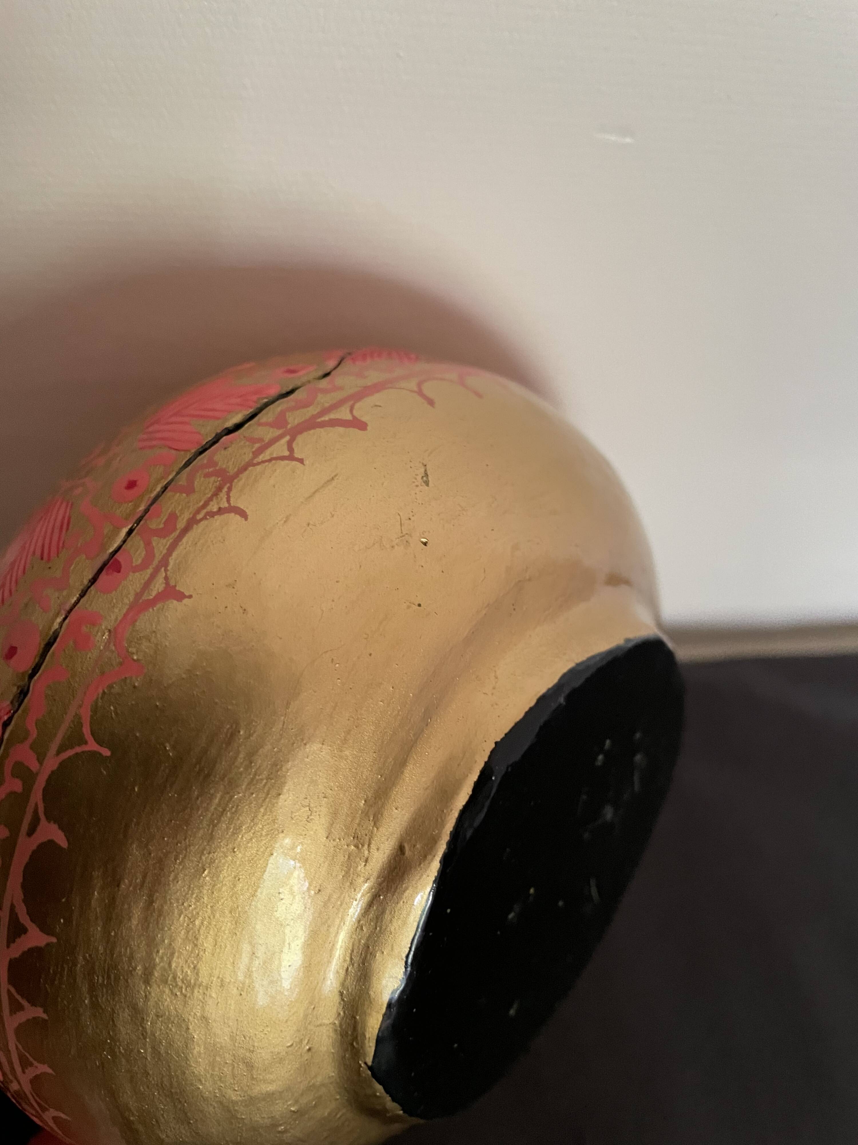Boîte en papier mâché d’Inde