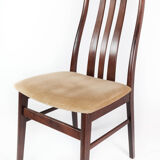 Set of four dining room chairs of mahogany of Danish design by Farstrup, 1960s