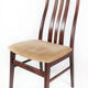 Set of four dining room chairs of mahogany of Danish design by Farstrup, 1960s