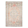 Tapis vintage classique jaune clair et rouge 6x9, 183x279 cm