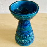 Bougeoir / Vintage Candle Holder Rimini Blue by Bitossi, 1950s