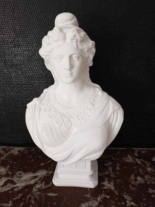 Grand buste de marianne 46cm républicaine classique - doriot