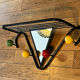 Vintage coat rack with mirror