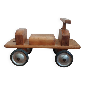 Vintage wooden car