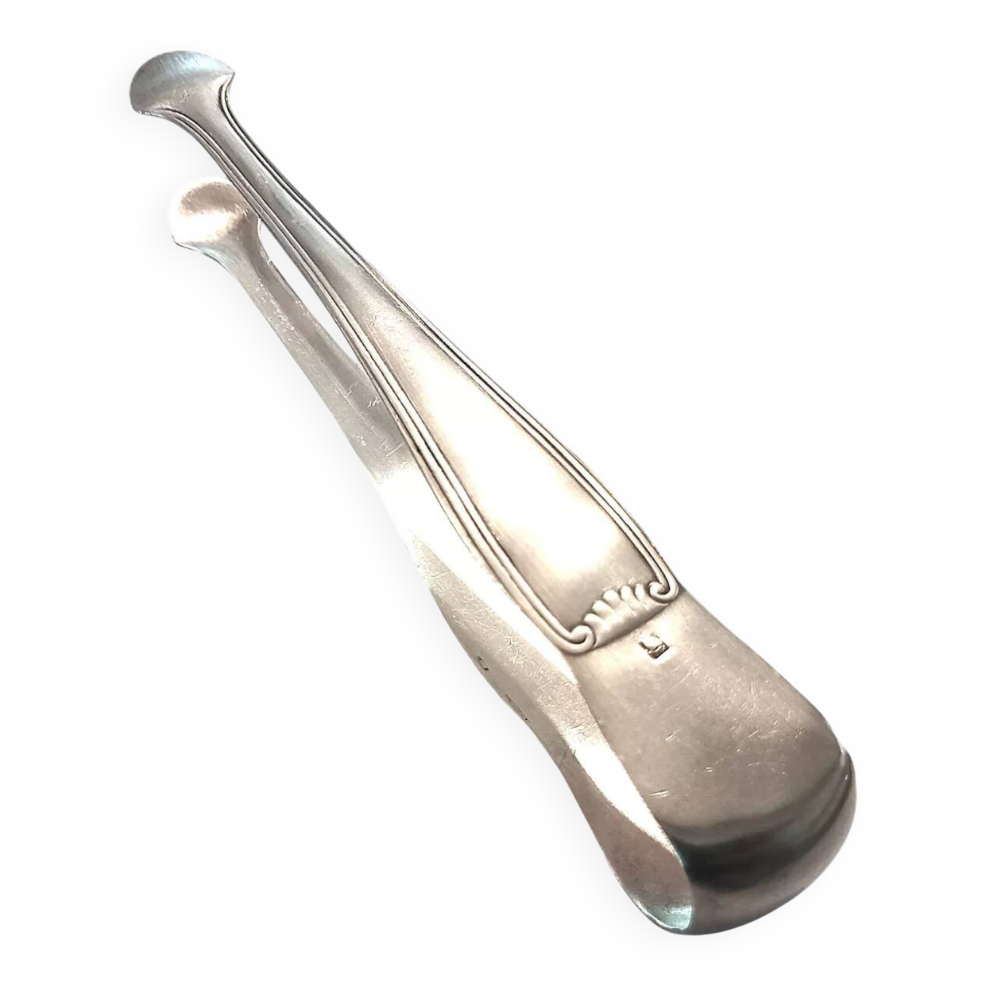 Antique Silver Sugar Tongs Hallmarked / Ice Tongs