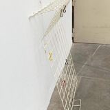 Mid-century German minimalist rope coat rack from the 1960s.