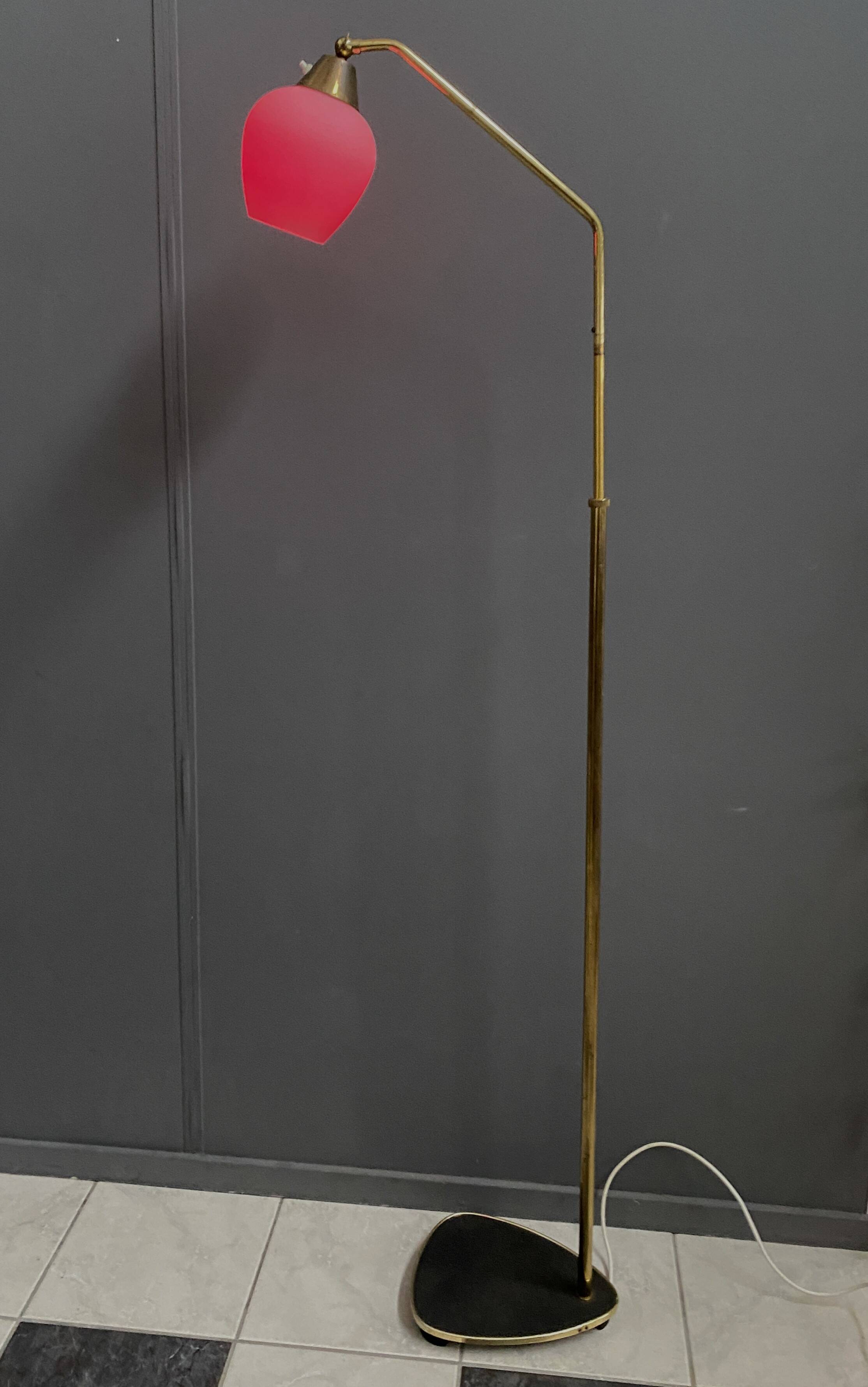1960s Floor lamp  minimalistic MCM