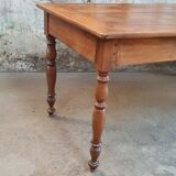 Table de ferme en merisier