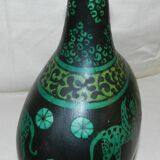 Ceramic vase from the sevres factory signed milet paul