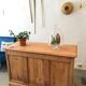 Double-sided grocer counter