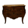 "Du Barry" commode in marquetry, marble top