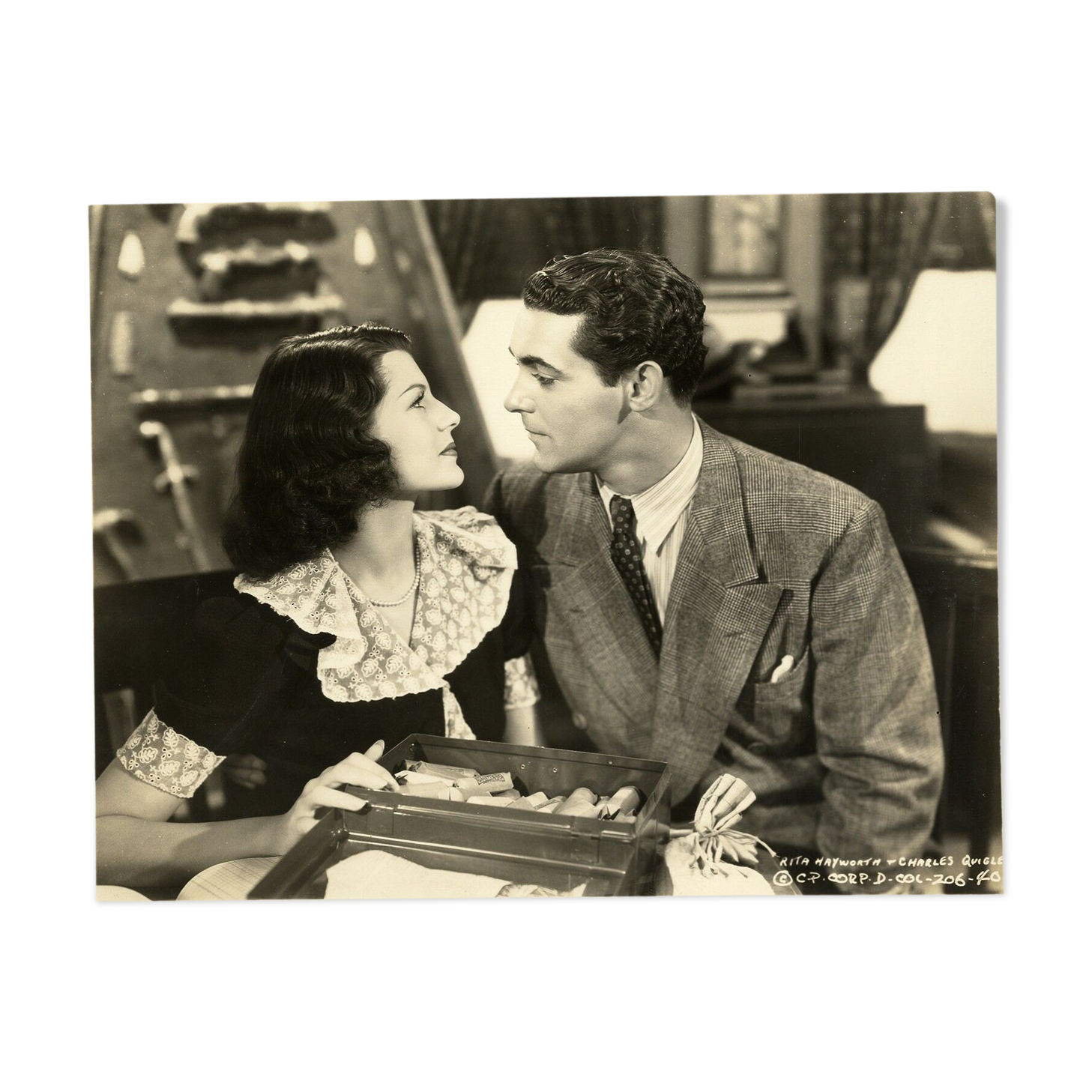 Original cinema photo "The Shadow" Rita Hayworth 1937