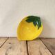 Painted glass dish “le citron”