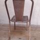 Chaise industrielle tolix t4 métal 1930-1940