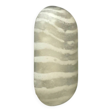 1 of 5 Vintage Striped Glass Wall Lamps - Peill & Putzler, Germany, 1970s
