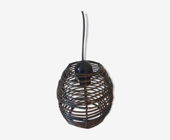 Suspension en rotin