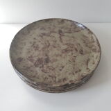 Set of 4 large plates