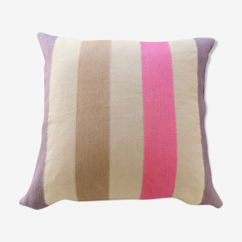 Coussin rayure 50x50cm