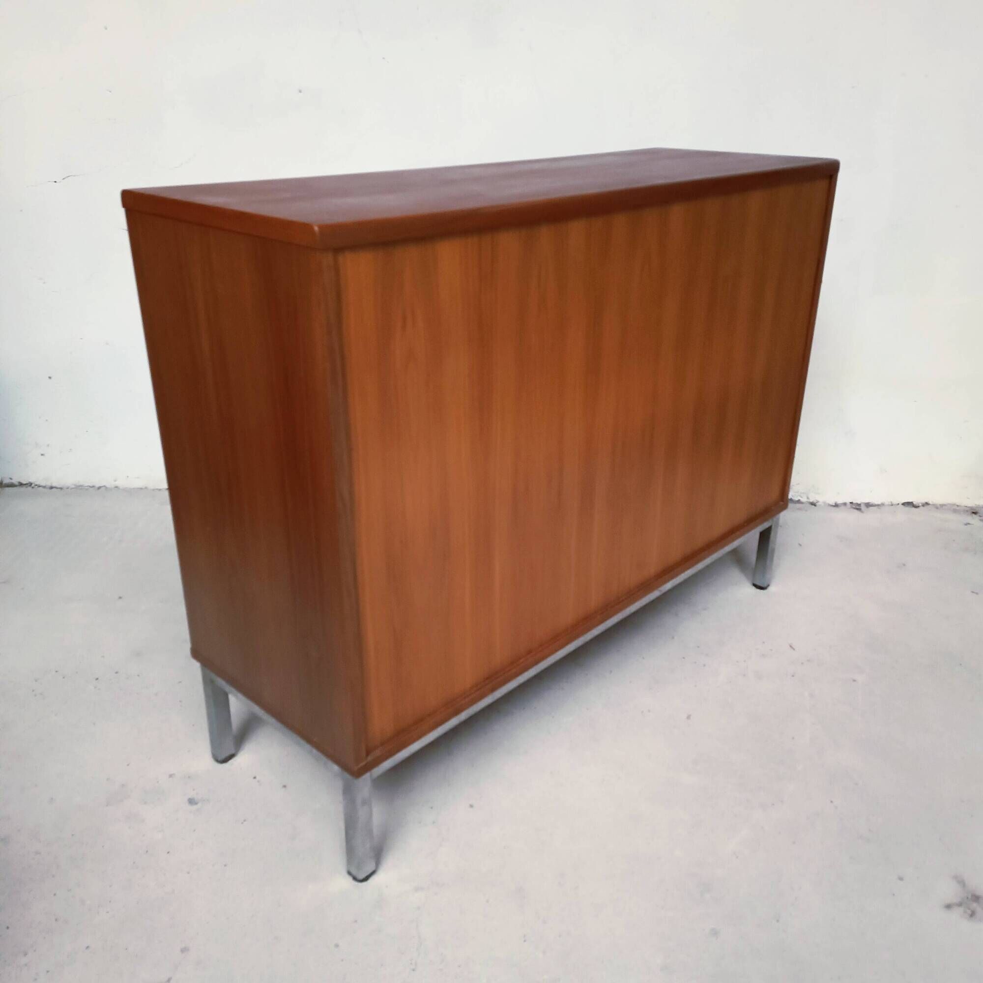 Meuble moderniste 2 portes coulissantes, 1960