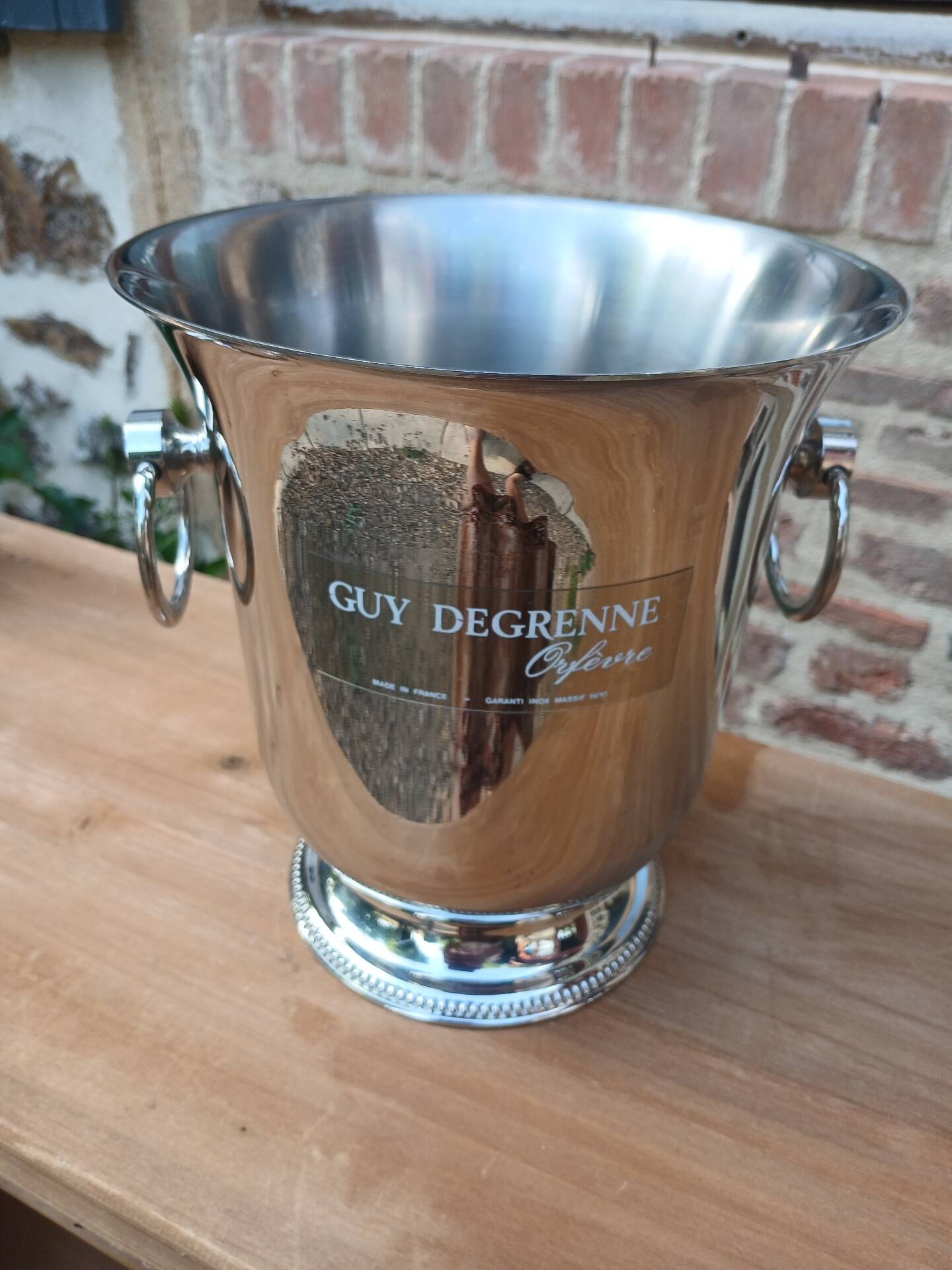 Champagne bucket Guy Degrenne
