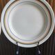 4 flat plates in earthenware, St Amand, Newton service