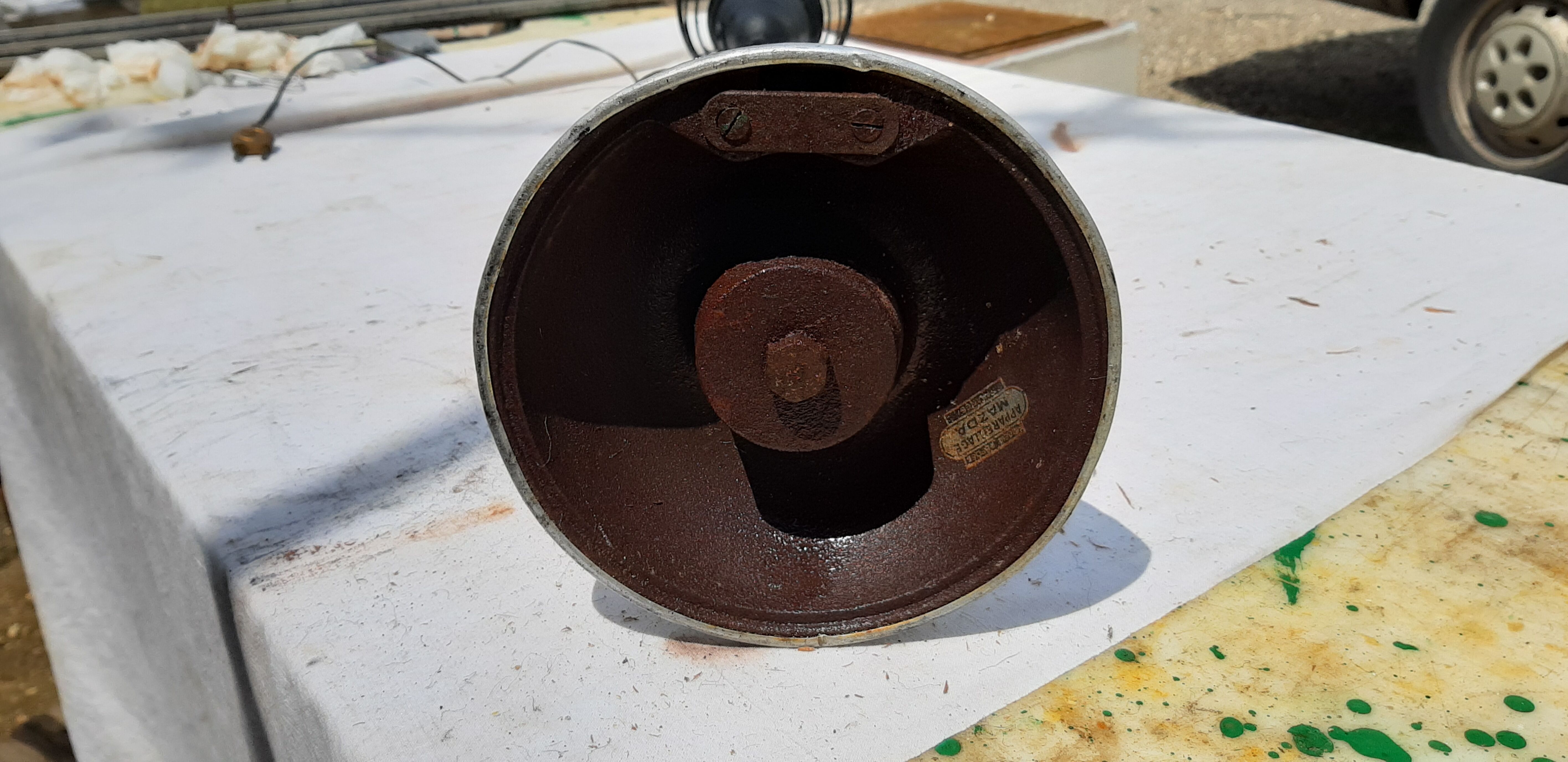 1930 Mazda industrial lamp