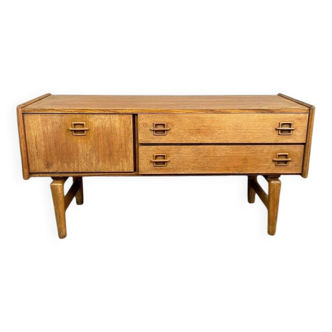 Enfilade Scandinave Danoise En Teck Vintage 1960, XXe Siècle
