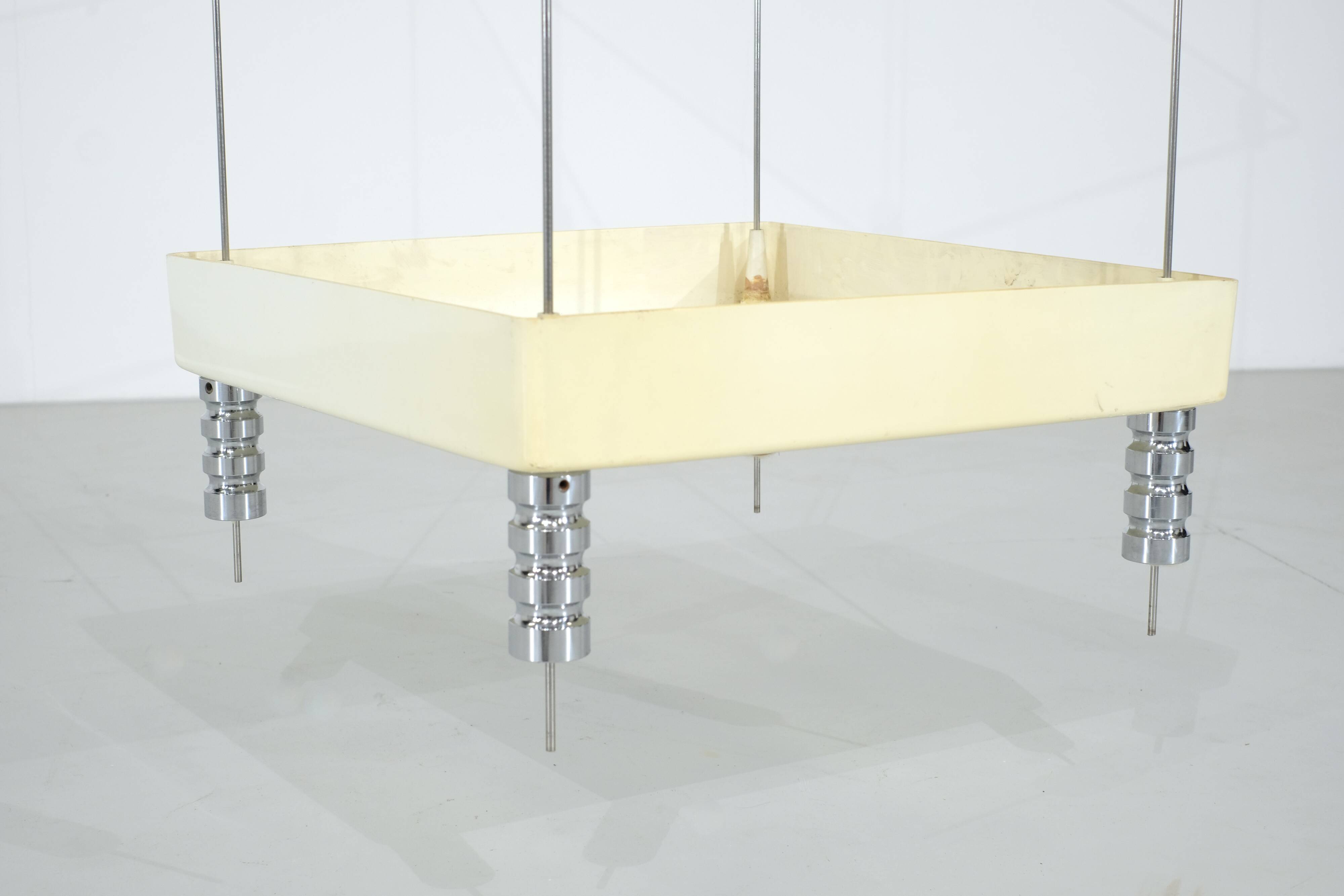 Esposi Ramloc hanging bookcase by Marino Collecchia for Espo-1970s