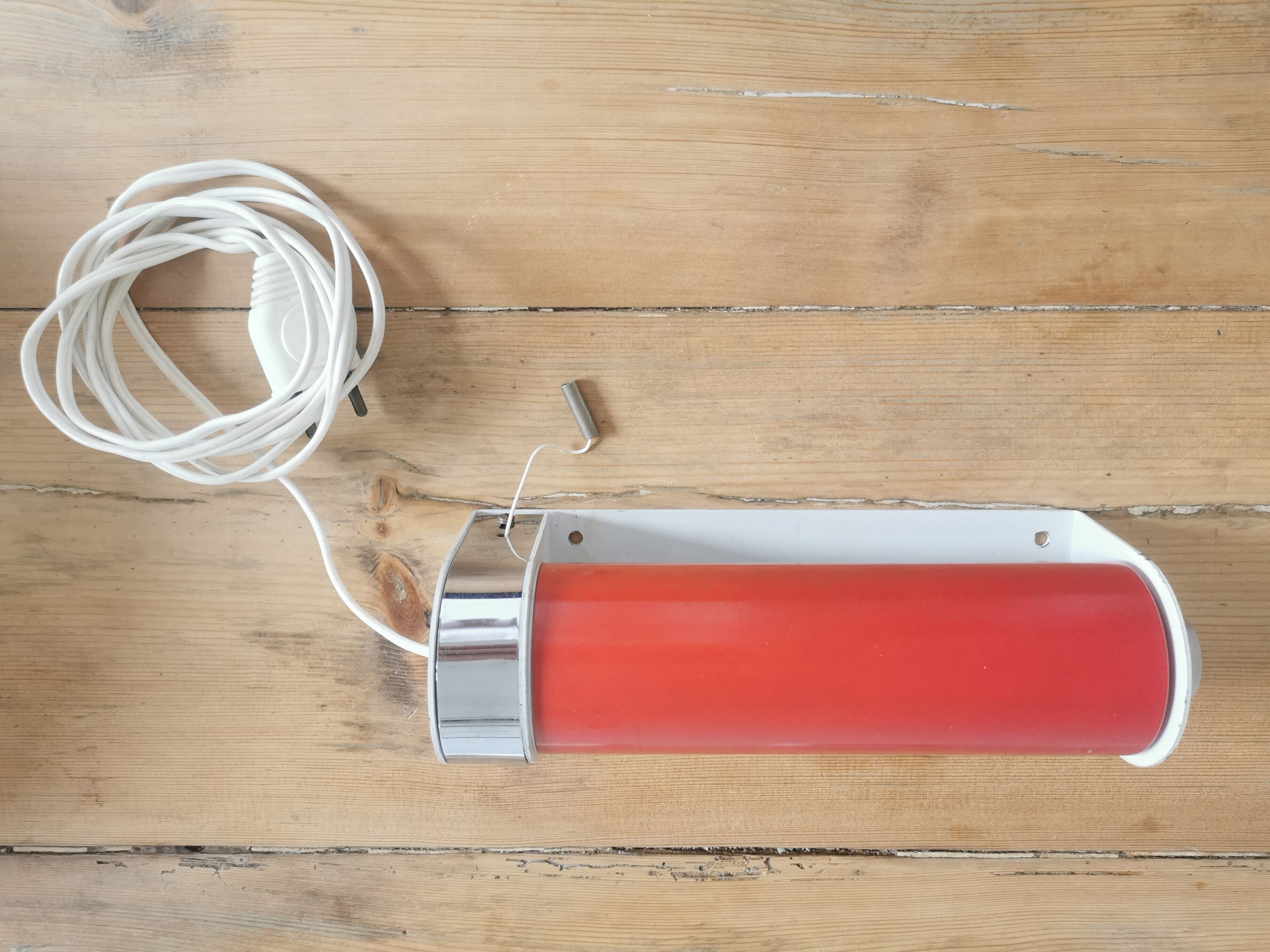 Vintage roller wall light