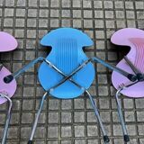 Trio of vintage Galvano Tecnica children's chairs