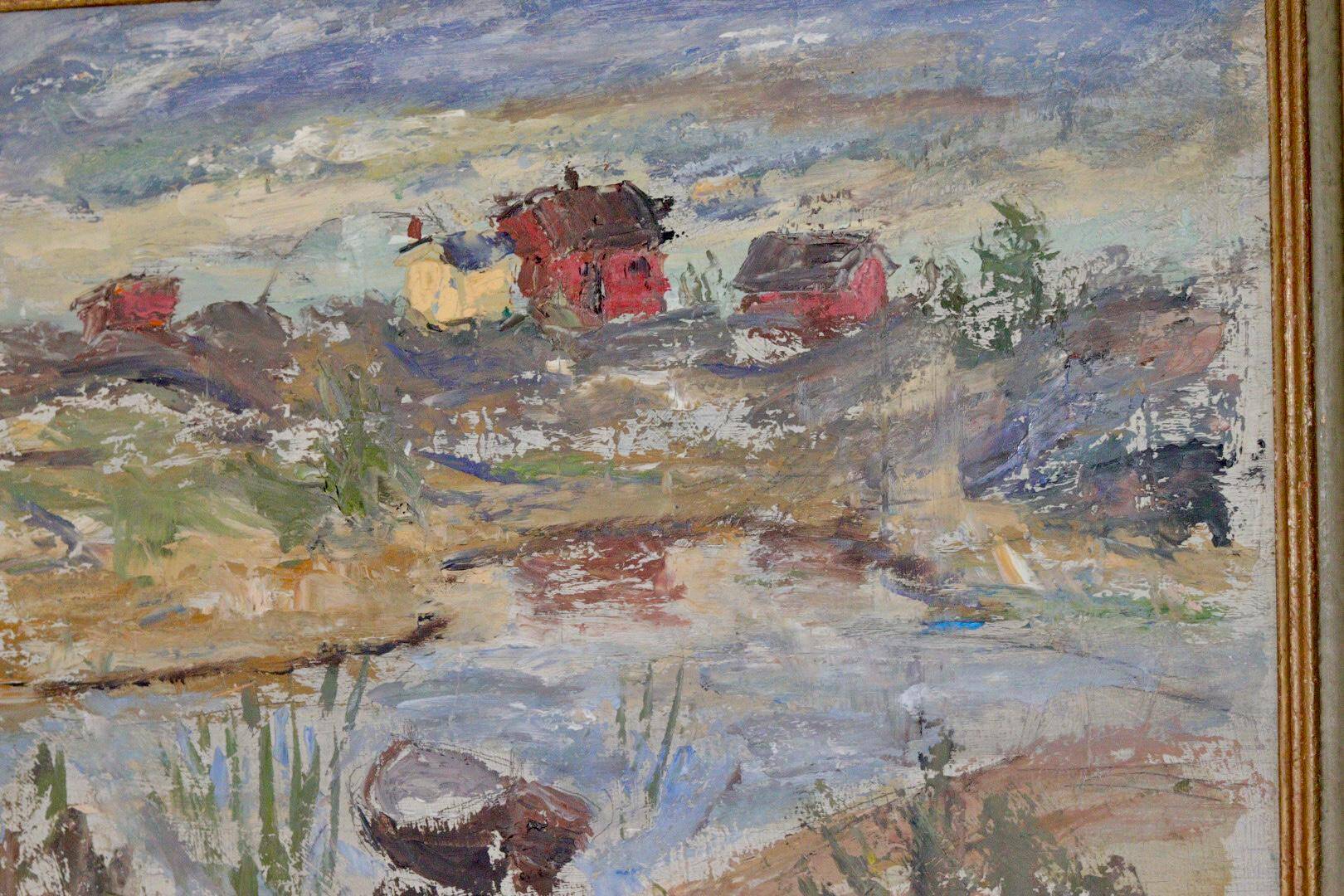 "Serene landscape" – F. Lodin