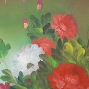 Grand tableau bouquet de fleurs  91,5 x 60,5